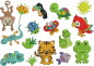 Preview: Handtuch Motiv Tiere